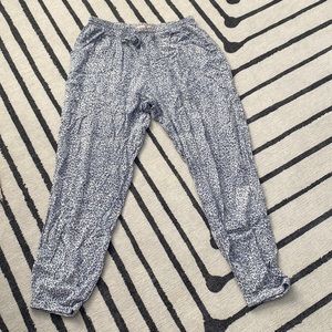Thin cheetah joggers size small